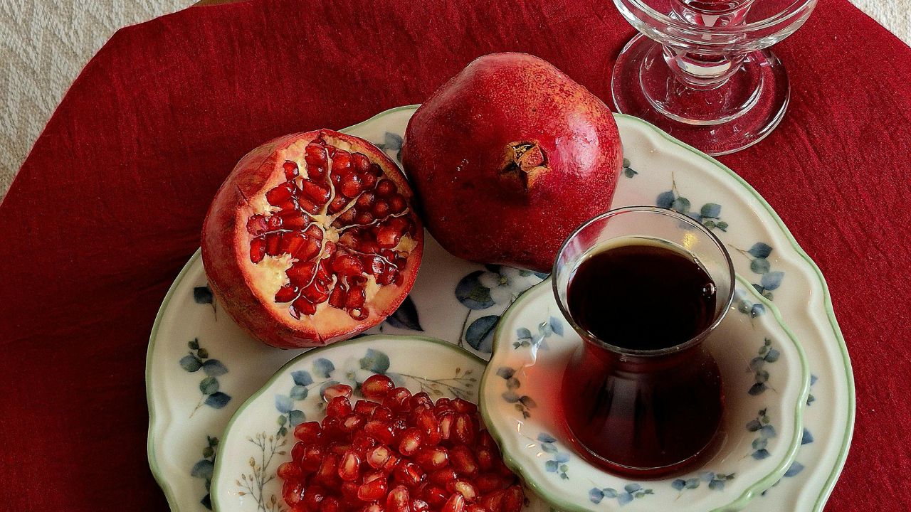 jak jíst granátové jablko